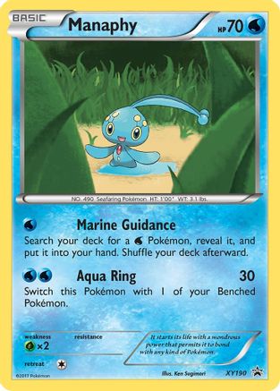 Manaphy XY190  - Holofoil - Promo