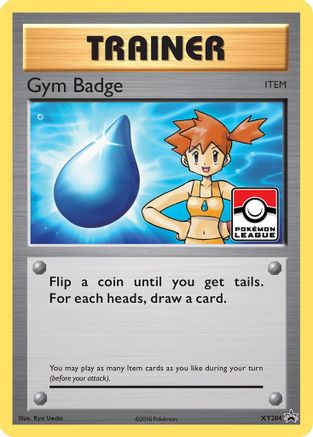 Gym Badge (Misty) XY204  - Holofoil - Promo