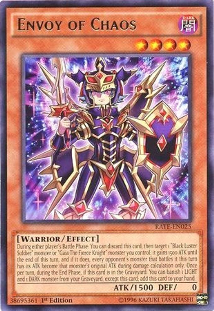 Envoy of Chaos (RATE-EN025) - Rare