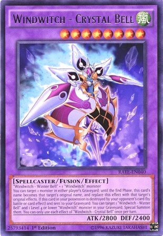 Windwitch - Crystal Bell (RATE-EN040) - Rare