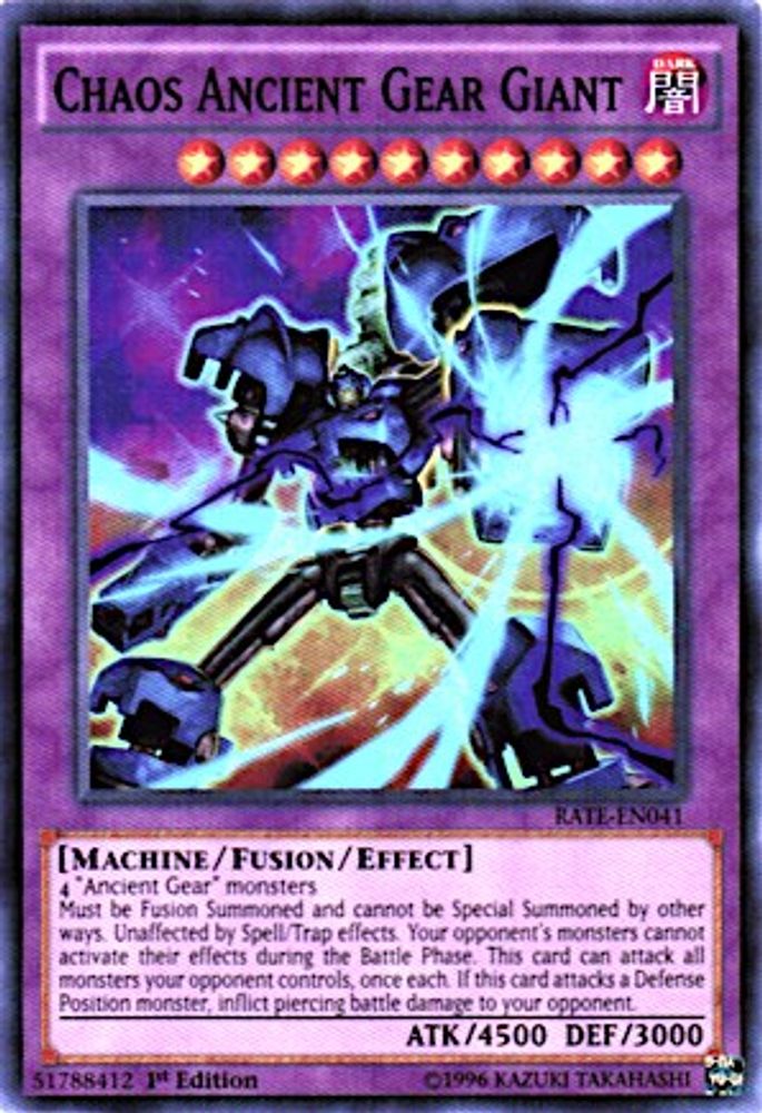 Chaos Ancient Gear Giant (RATE-EN041) - Super Rare