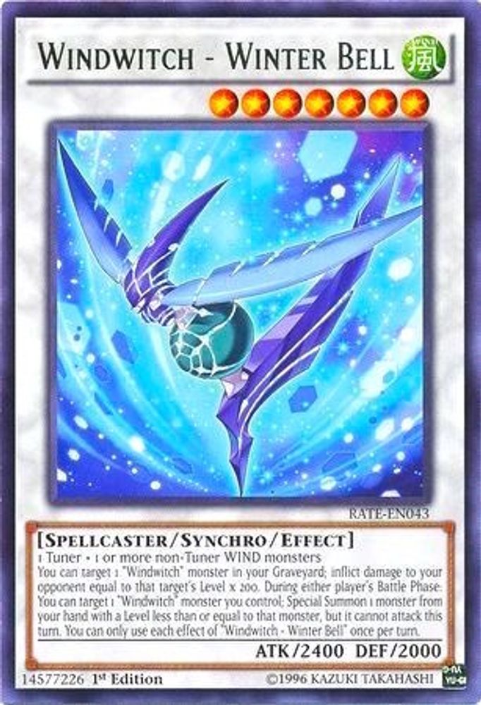Windwitch - Winter Bell (RATE-EN043) - Rare