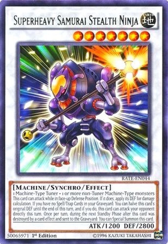 Superheavy Samurai Stealth Ninja (RATE-EN044) - Rare
