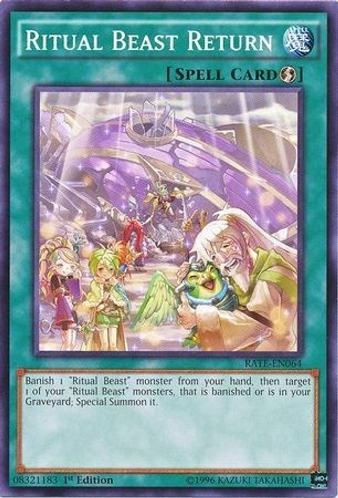 Ritual Beast Return (RATE-EN064) - Common