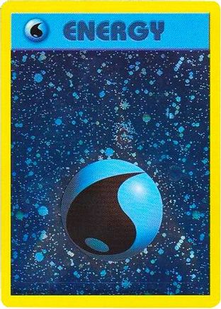 Water Energy (WotC 2002 League Promo)  - Holofoil - Promo