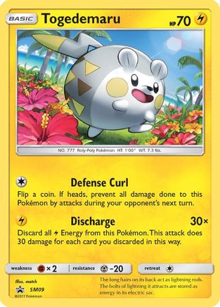 Togedemaru SM09  - Holofoil - Promo