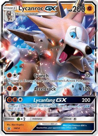 Lycanroc GX SM14  - Holofoil - Promo