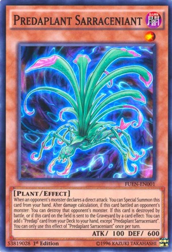 Predaplant Sarraceniant (FUEN-EN001) - Super Rare