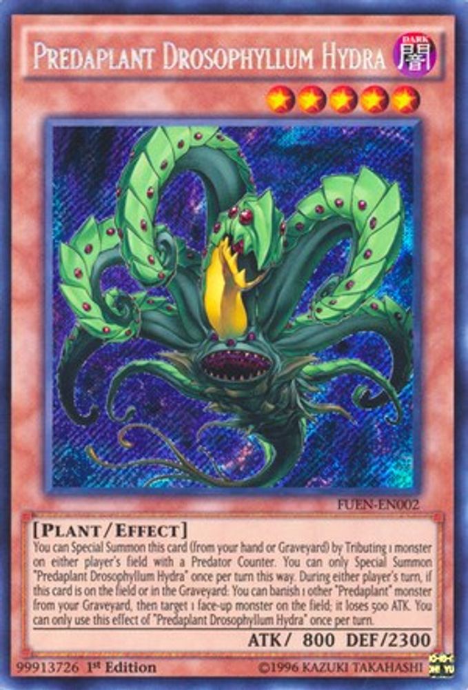 Predaplant Drosophyllum Hydra (FUEN-EN002) - Secret Rare