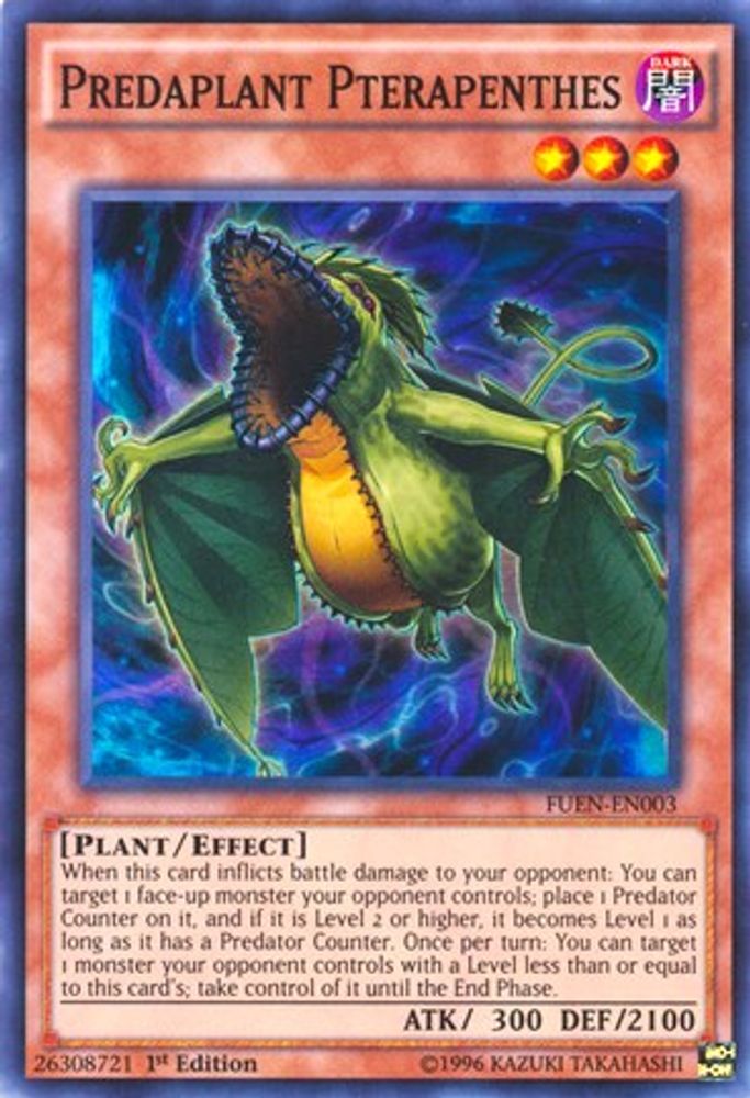 Predaplant Pterapenthes (FUEN-EN003) - Super Rare