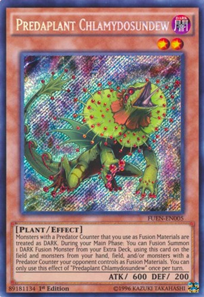 Predaplant Chlamydosundew (FUEN-EN005) - Secret Rare