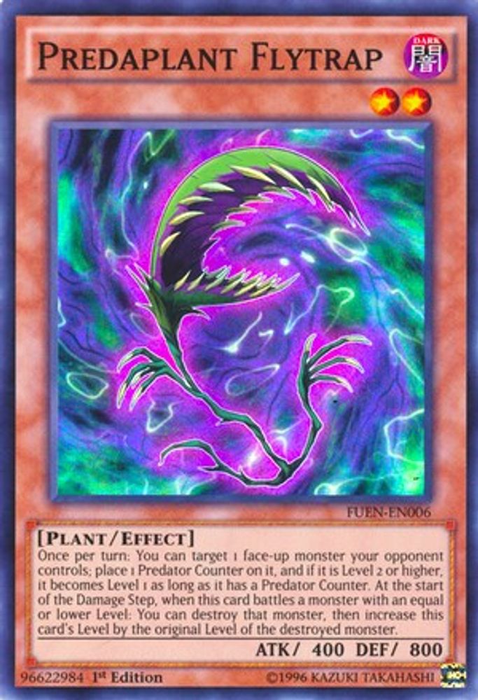 Predaplant Flytrap (FUEN-EN006) - Super Rare