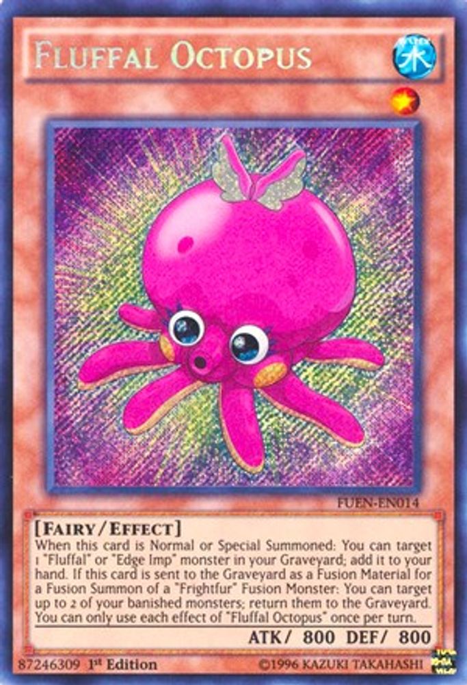 Fluffal Octopus (FUEN-EN014) - Secret Rare