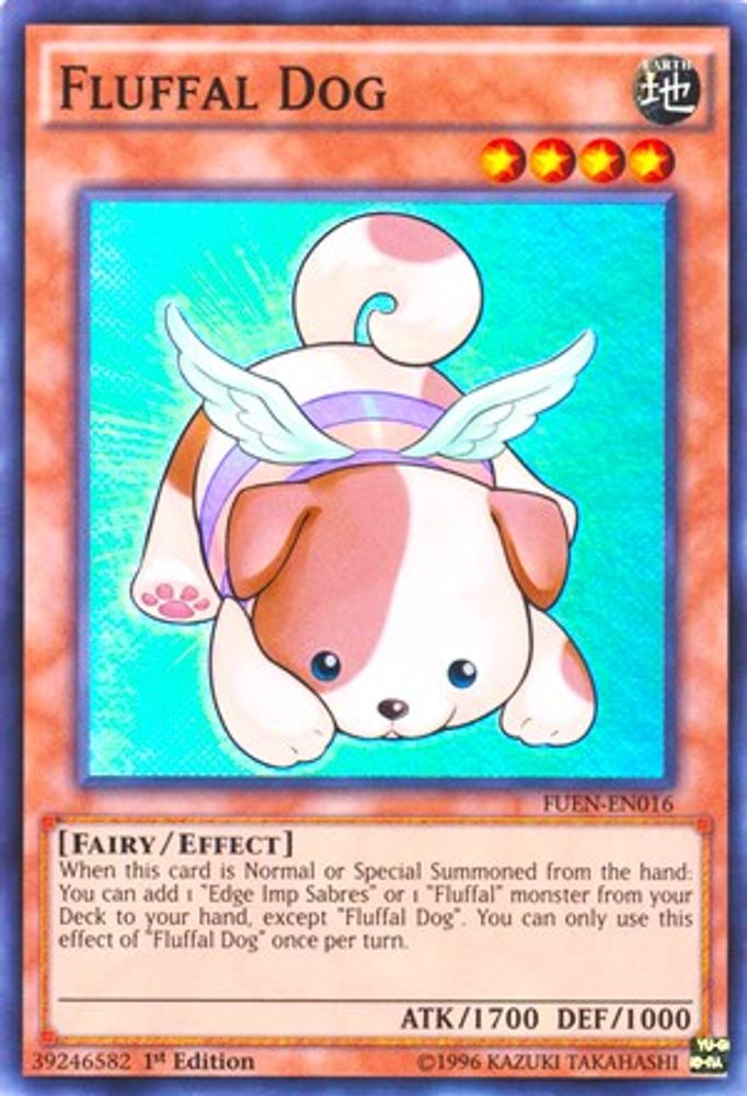 Fluffal Dog (FUEN-EN016) - Super Rare
