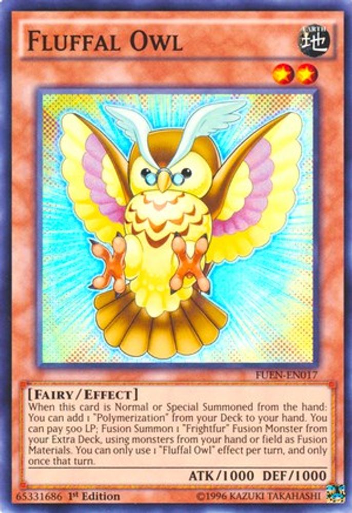 Fluffal Owl (FUEN-EN017) - Super Rare