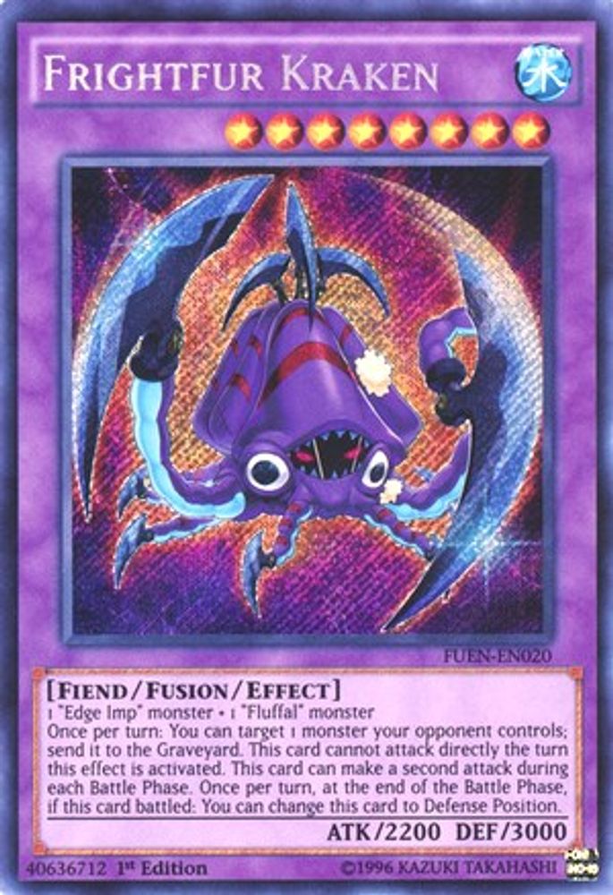 Frightfur Kraken (FUEN-EN020) - Secret Rare