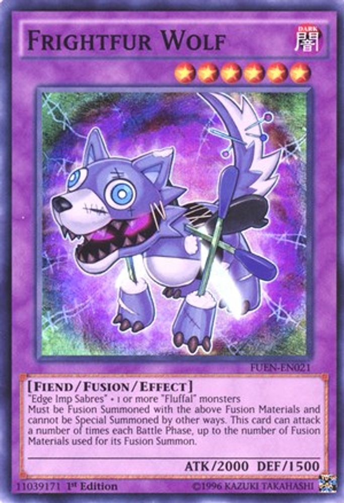Frightfur Wolf (FUEN-EN021) - Super Rare