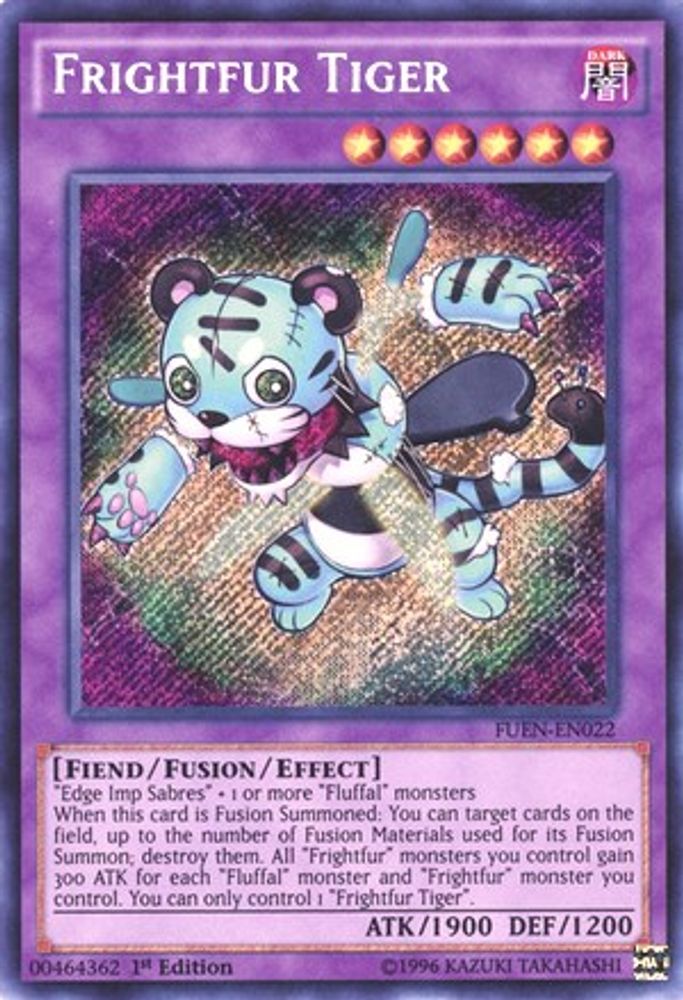 Frightfur Tiger (FUEN-EN022) - Secret Rare