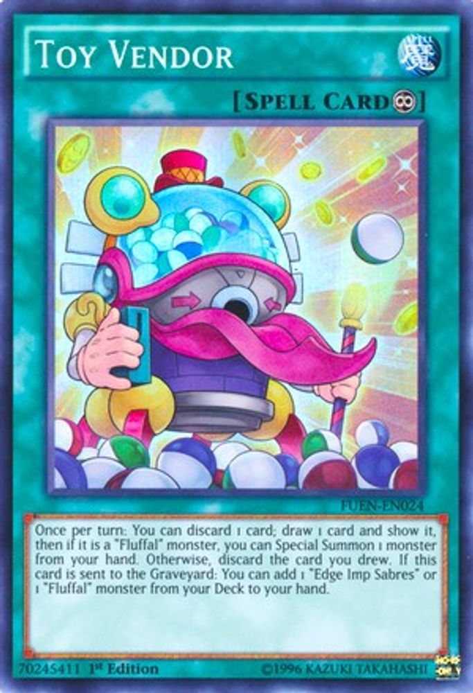 Toy Vendor (FUEN-EN024) - Super Rare