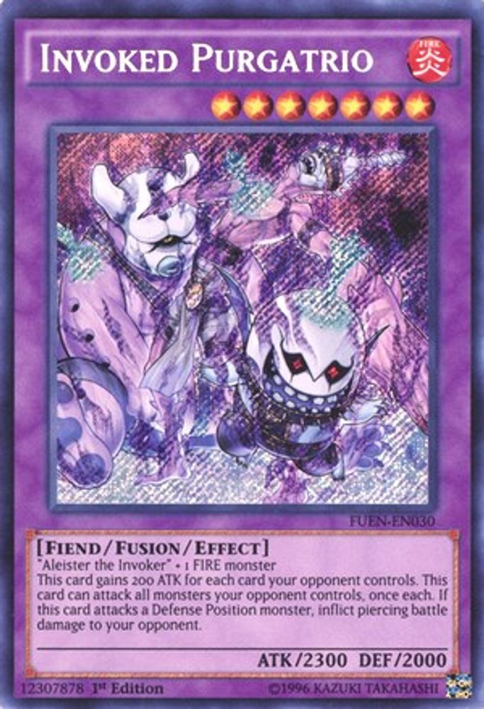 Invoked Purgatrio (FUEN-EN030) - Secret Rare