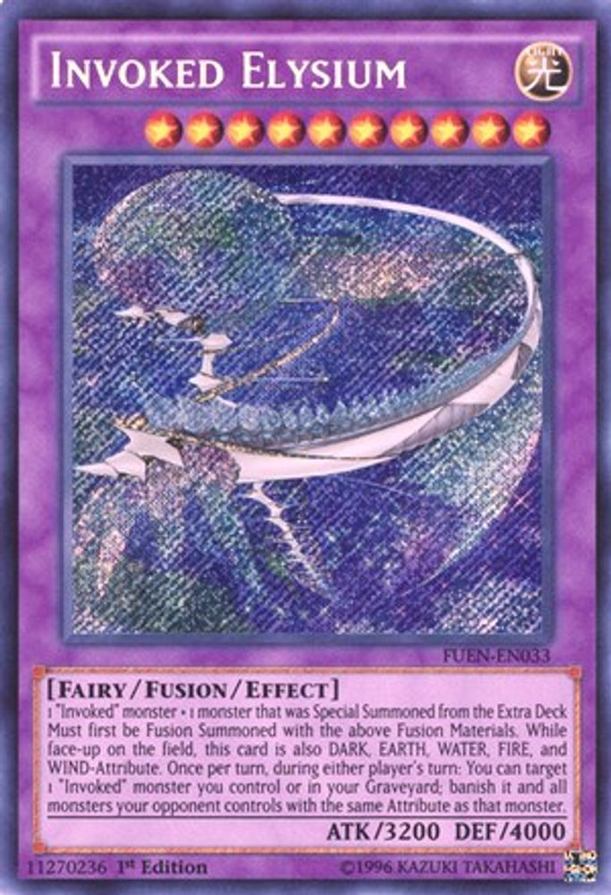 Élysée invoqué [FUEN-EN033] Secret Rare 