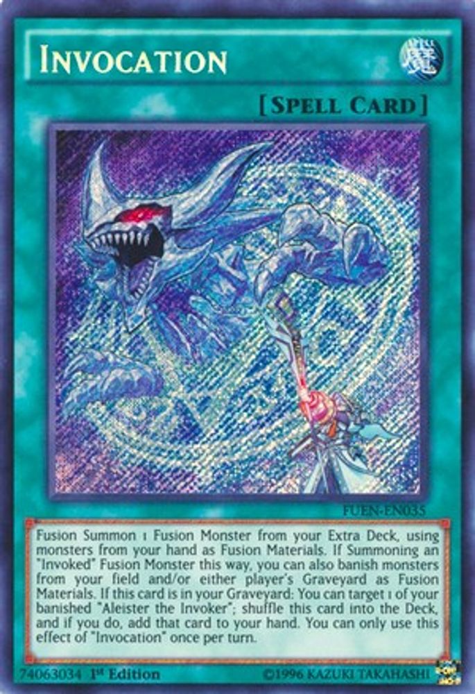 Invocation [FUEN-EN035] Secret Rare 