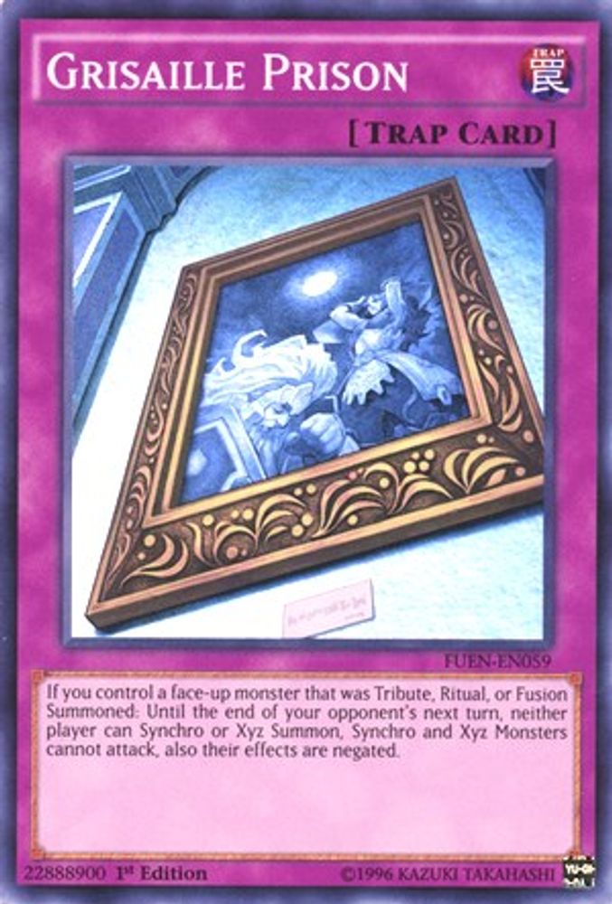 Grisaille Prison (FUEN-EN059) - Super Rare
