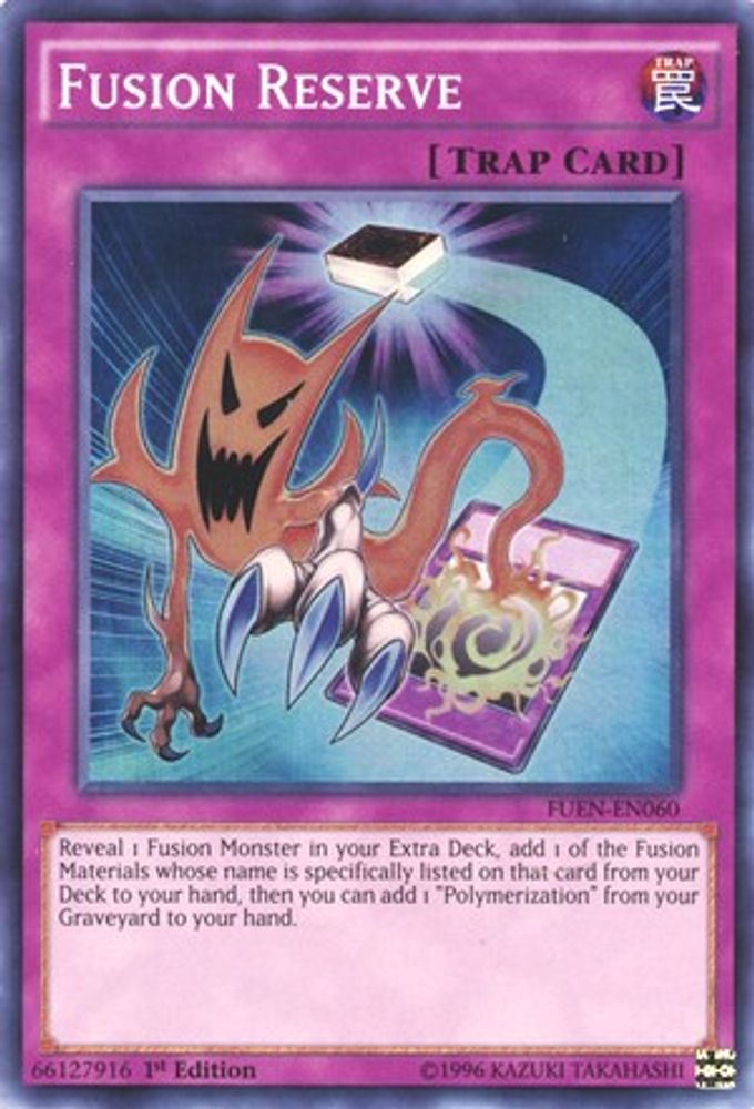 Réserve de fusion [FUEN-EN060] Super Rare 