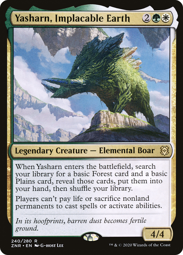 Yasharn, Terre implacable [Zendikar Rising] 