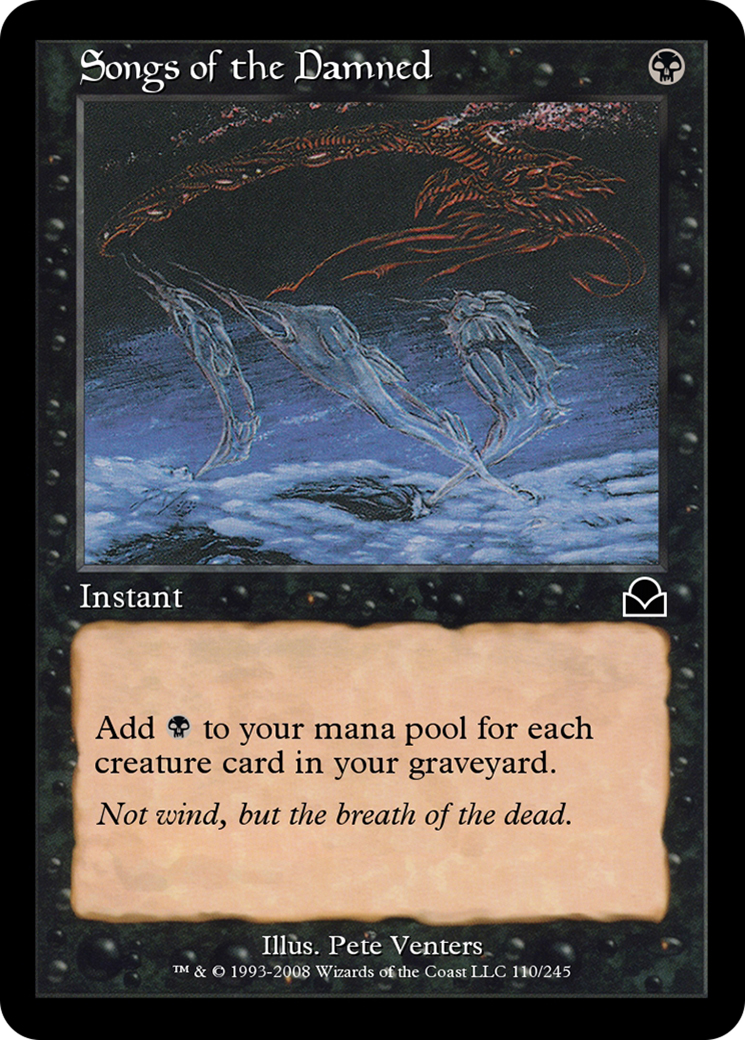 Songs of the Damned (ME2-110) - Masters Edition II Foil