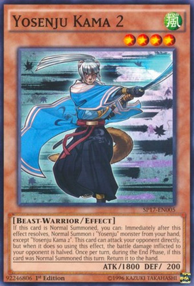 Yosenju Kama 2 [SP17-EN005] Commun 