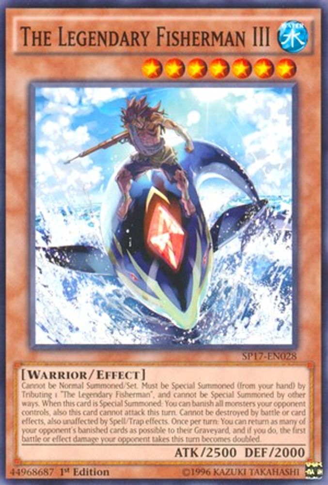 The Legendary Fisherman III (Starfoil) (SP17-EN028) - Starfoil Rare