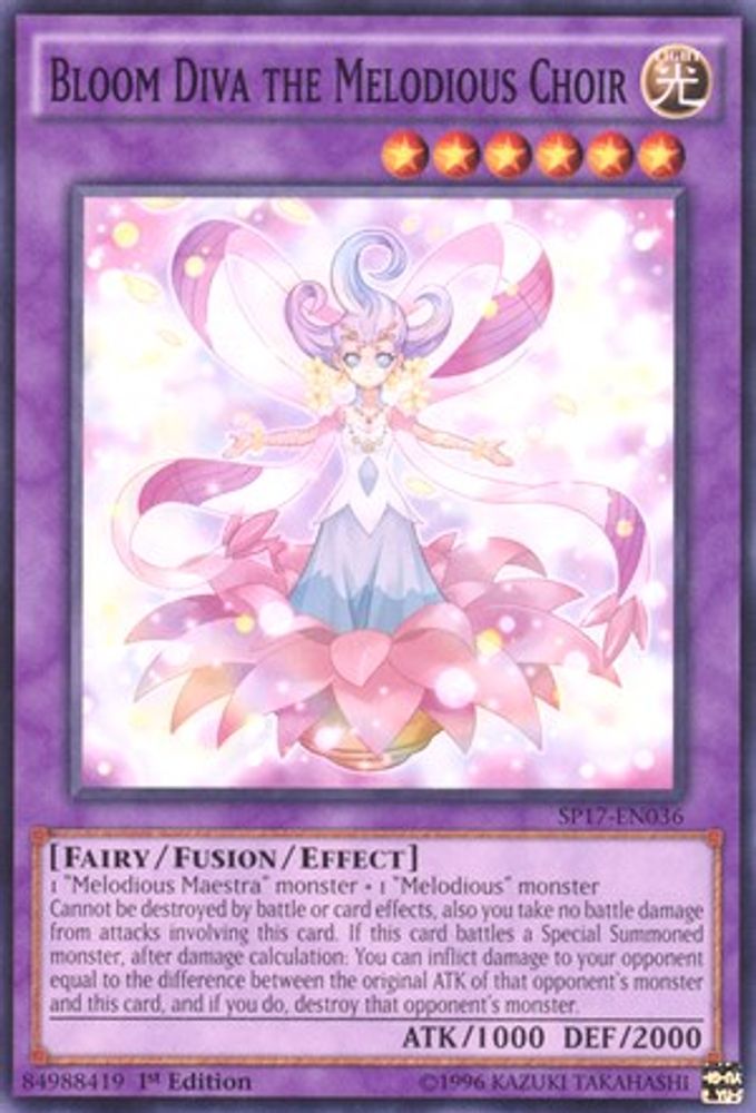 Bloom Diva the Melodious Choir (SP17-EN036) - Common