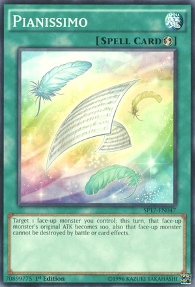 Pianissimo (Starfoil) (SP17-EN047) - Starfoil Rare