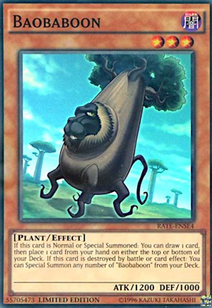 Baobabouin [RATE-ENSE4] Super Rare 