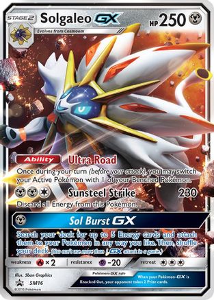 Solgaleo GX SM16  - Holofoil - Promo