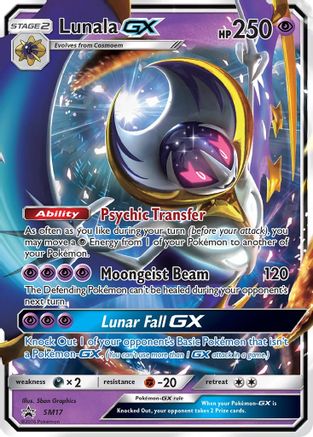 Lunala GX SM17  - Holofoil - Promo