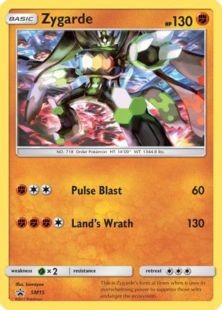 Zygarde - SM15  - Holofoil - Promo