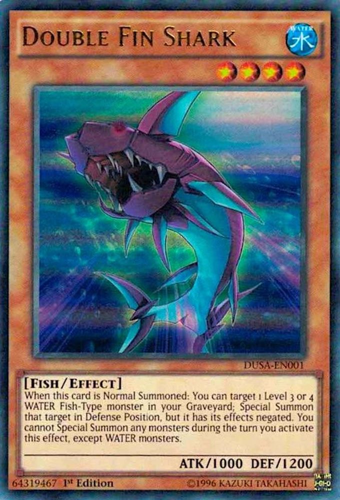 Requin à double nageoires [DUSA-EN001] Ultra Rare 