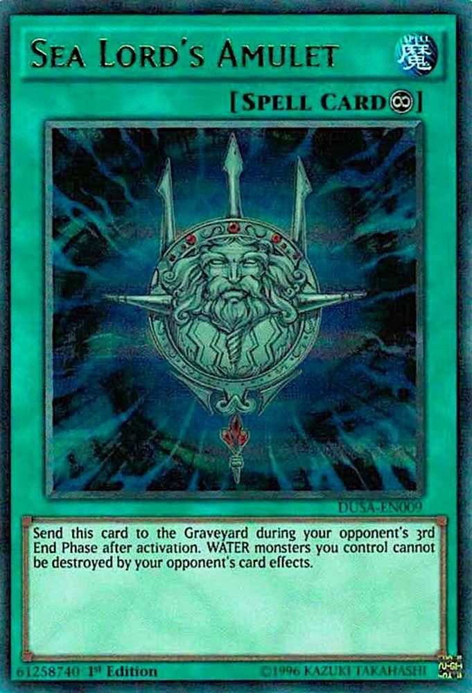 Amulette du Seigneur des Mers [DUSA-EN009] Ultra Rare 