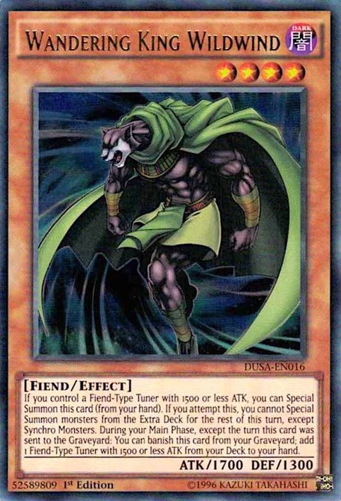 Wandering King Wildwind (DUSA-EN016) - Ultra Rare
