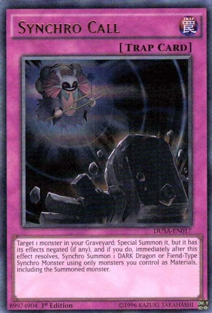 Synchro Call (DUSA-EN017) - Ultra Rare