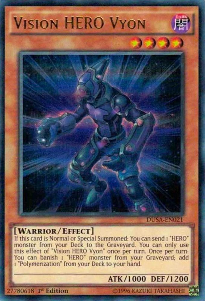 Vision HERO Vyon (DUSA-EN021) - Ultra Rare