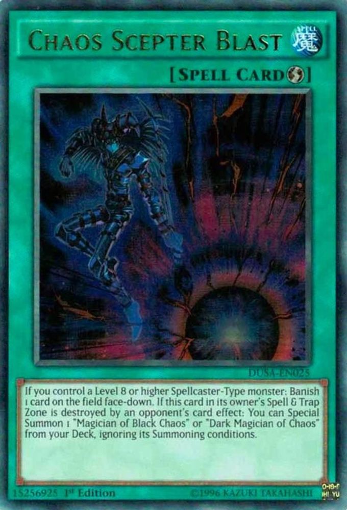 Chaos Scepter Blast (DUSA-EN025) - Ultra Rare