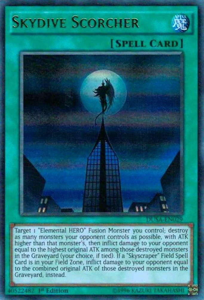 Skydive Scorcher (DUSA-EN029) - Ultra Rare
