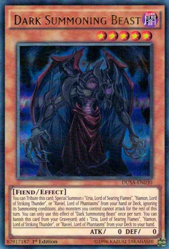 Dark Summoning Beast (DUSA-EN030) - Ultra Rare