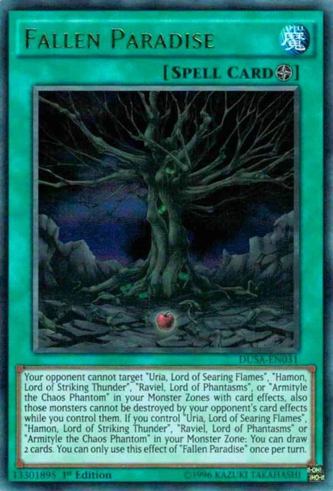 Paradis déchu [DUSA-EN031] Ultra Rare 