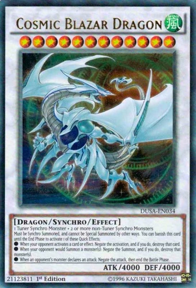 Dragon Cosmique Blazar [DUSA-EN034] Ultra Rare 