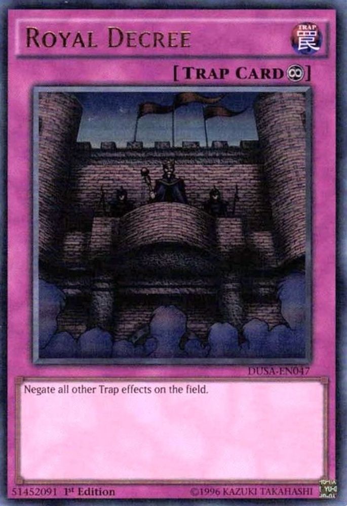 Arrêté Royal [DUSA-EN047] Ultra Rare 