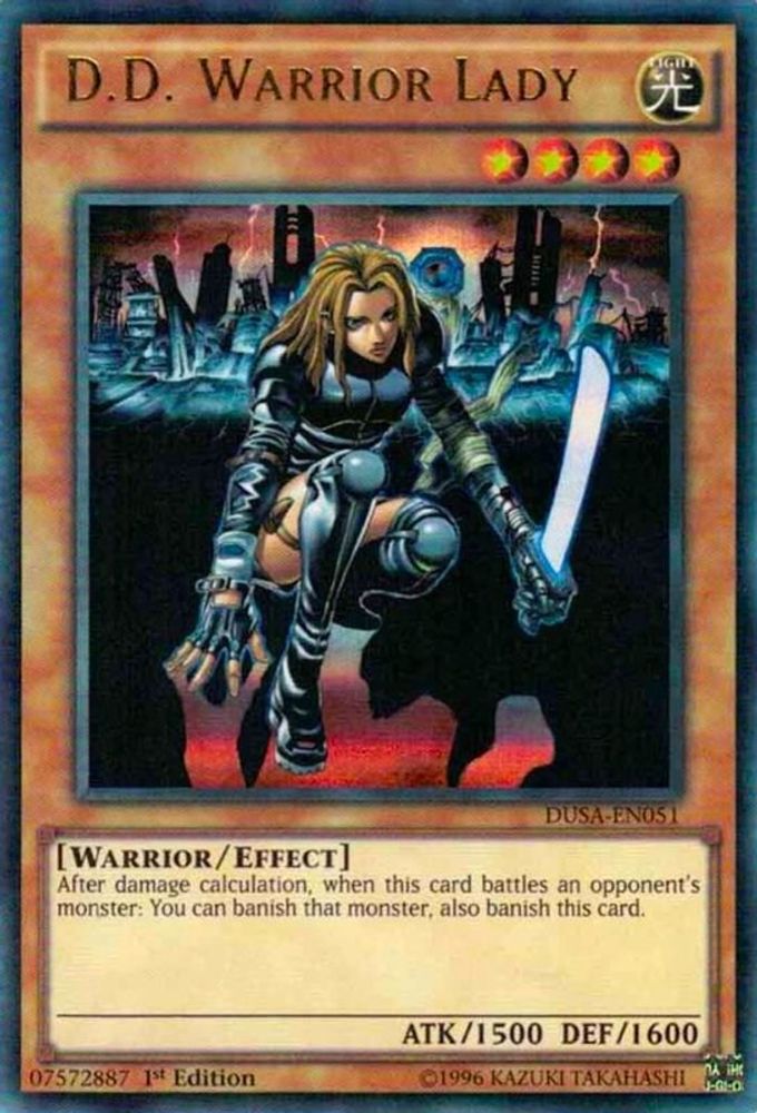 D.D. Warrior Lady (DUSA-EN051) - Ultra Rare